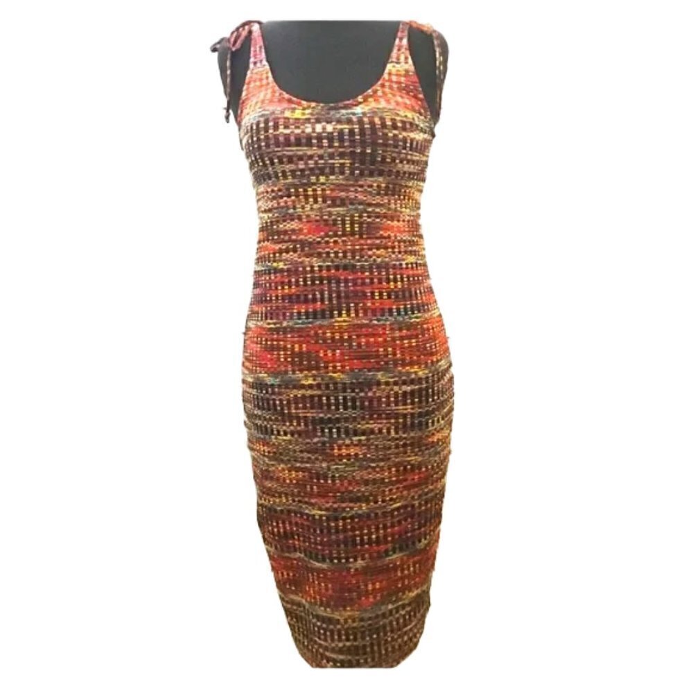 🆕 ABOUND MULTICOLORED MIDI DRESS size small